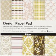 Creativ Company - CC Design Papier Blok 15,2x15,2 cm 50 vel - #591342