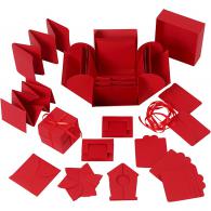 Creativ Company - CC Explosion Box 12x12 cm Rood - #591371