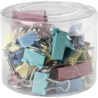 Creativ Company - CC Foldback Clips 15-25mm Pastel 30 stuks - #590525