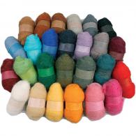 Creativ Company - CC Gekaarde Wol 26x25 gr Multigekleurd - #590026