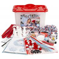 Creativ Company - CC Hobbybox Kerst met de Familie 34x24x20 cm - #589588