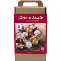 Creativ Company - CC Hobbyset Kerstballen Glitter - #593304