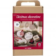 Creativ Company - CC Hobbyset Kerstornamenten Klei - #593305