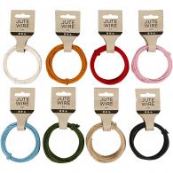 Creativ Company - CC Jute Koord 2-4 mm Multi 8x3 m - #588997