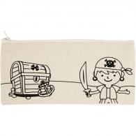 Creativ Company - CC Katoenen Etui Piraten 21x9 cm - #592914