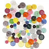 Creativ Company - CC Knopen Mix 12+18+20 mm 100 stuks - #592445