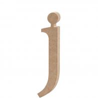 Creativ Company - CC MDF Kleine Letter J 8 cm - #589687