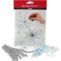 Creativ Company - CC Mini Creative Kit Metallic Sneeuwvlokken | GoedkoopsteHobby - #590925