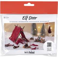 Creativ Company - CC Mini Hobbyset Kabouterdeur Kamperen - #593271