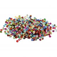 Creativ Company - CC Pailletten Rond en Gekleurd - #593434