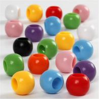 Creativ Company - CC Pony Kralen Gekleurd 10 mm 185 stuks - #589779