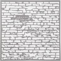 Creativ Company - CC Sjabloon Stenen Muur 30,5cm - #592770