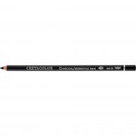Cretacolor Tekenpotlood Houtskool Zwart Hard - #597592