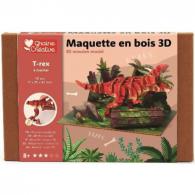 GC Houten 3D Puzzel T-Rex - #599465