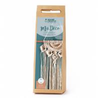GC Macramé Set Wandhanger Schelpen Ecru 22x55 cm - #599210