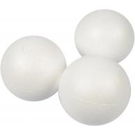 Gereedschap CC Styropor Ballen Wit 8 cm - Polymeerklei / Boetseerklei. - #594216