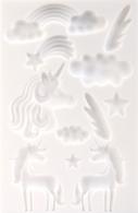 Graine Creative - GC Siliconen Mal 20x13 cm Unicorn - #598577