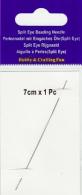 Hobby &amp; Crafting Fun - Split Eye Rijgnaald 7 cm - #590232
