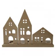 Kaarshouder 3 Scandinavische Huizen - #599291