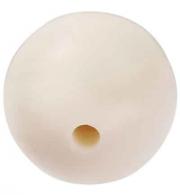 Kraal uit silicoon voor speenketting 4pcs x 15mm, Natuur - #561316