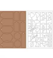 Kraftliner + Paper Tags and Spring - #564608