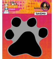 Laser Foamstamps Mixed Media Rainbow Designs nr.04 - #553985