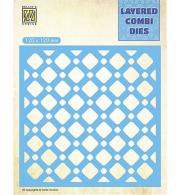 Layered Combi Dies, Squares Layer B - #555466