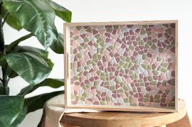 LC DIY Pakket Mozaiek Dienblad - Pastel - #599300