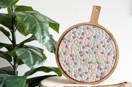 LC DIY Ronde Borrelplank  - Pastel - #599314