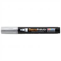 Marvy Uchida Deco Fabric Marker Silver - #599242