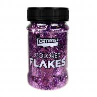 Pentart Gekleurde Folievlokken Lichtpaars 100ml - #594272