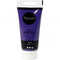 Pigment Art Acrylverf Violet 75 ml - #597662