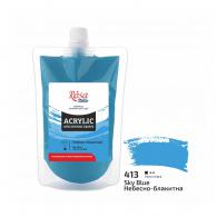 Rosa Studio Acrylverf Soft Pack 200 ml 413 Sky Blue - #598167