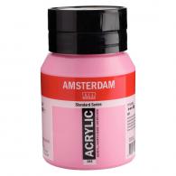 Royal Talens Amsterdam Acrylverf 385 Quinacridoneroze 500 ml - #597622