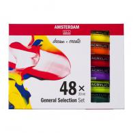 Royal Talens - Talens Amsterdam Acrylset 48x20 ml - #597307