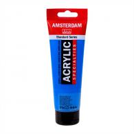 Royal Talens - Talens Amsterdam acrylverf 120 ml 834 - Metallic Blauw - #599176