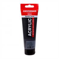 Royal Talens - Talens Amsterdam acrylverf 20 ml 850 - Metallic Zwart - #599169