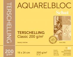 Schut Terschelling Aquarelpapier 18x24 cm 200gr 20 vel - #593732