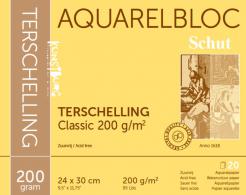 Schut Terschelling Aquarelpapier 24x30 cm 200gr 20 vel - #593733
