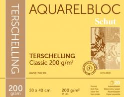 Schut Terschelling Aquarelpapier 30x40 cm 200gr 20 vel - #593734