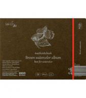 SMLT Album Aquarel 24,5x17,6 cm 280gr 12 vel Bruin - #597590