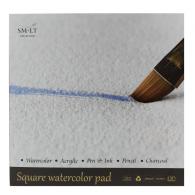 SMLT Aquarelblok 30x30 cm 260gr 20 vel - #597249