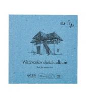 SMLT Schetsboek Vierkant Aquarel 14 cm 280gr 24 vel - #597585