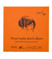 SMLT Schetsboek Vierkant Mixed Media 14 cm 200gr 32 vel - #596839
