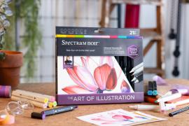 Spectrum Noir Alcohol marker  Advanced Discovery Kit - Art of Illustration - #547695