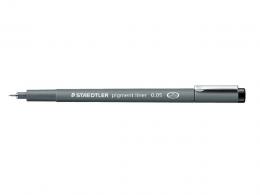 Staedtler pigment liner 0.5mm - zwart - #493002