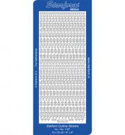 Starform Outline Sticker, Goud, 1157 - #551118