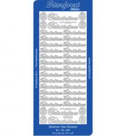 Starform Outline Sticker, Zilver, 500 - #551104