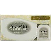 StazOn Opaque ink pad &amp; inker Cotton White - #550964