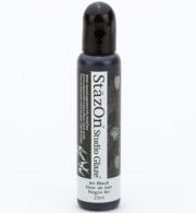 StazOn Studio Glaze-Jet Black - #554458